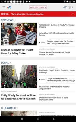 NBC Chicago android App screenshot 2